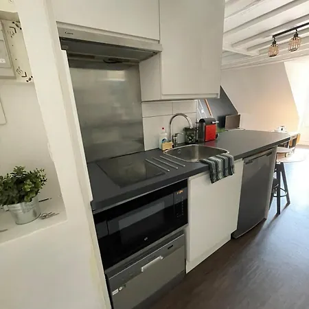 Ferienwohnung Duplex - Chez Florian Fontainebleau Exterior foto
